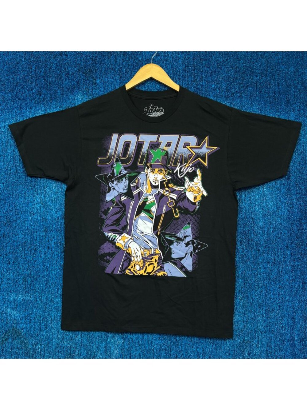 Jotaro Kujo Star Collage JoJos Bizzare Adventure Anime Tee L